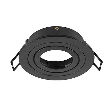 NEW TRIA 75 inbouwring rond zwart ~