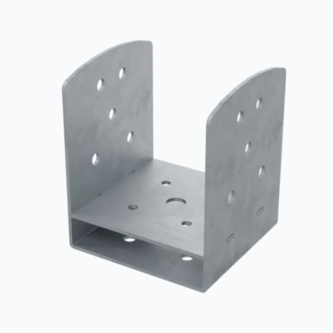 Cobra U-vorm 120x120 kop voor spiraal vuurverzinkt (SPIRAL - Ondersteuning in U-vorm, paal 120mm)~