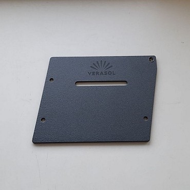 Verasol Aluminium Greenline Zijkap gootprofiel Vlak, Kleur: n.t.b. ~