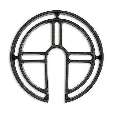 Spacer, kabeldoorvoer voor wandlampen met ronde wandhouder met diameter 10.5cm, zwart ~