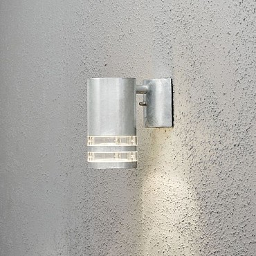 Modena 230V wandarmatuur triade downspot double strip 15.5cm, GU10, max 35W ~