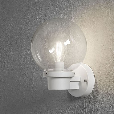 Nemi 230V wandarmatuur opwaarts 29cm, E27 max 60W ~