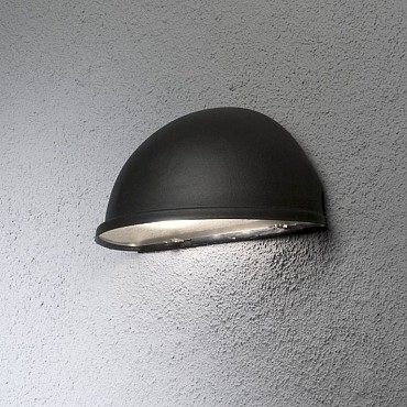 Torino 230V wandarmatuur flush kwartrond, 28x13.5cm, E27 max 40W ~