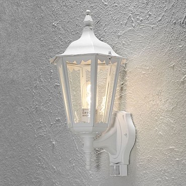 Firenze 230V wandarmatuur opwaarts met bewegingsmelder 48cm, E27 max 100W ~