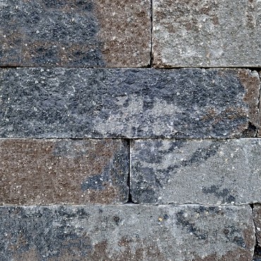 Rockwall XL Rolde getrommeld 60x15x15 cm. ~
