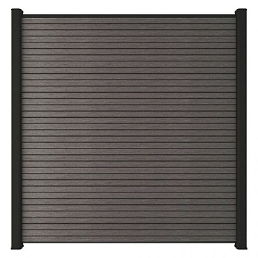 NTW scherm Triple Silver Gray 180x180 cm. ~