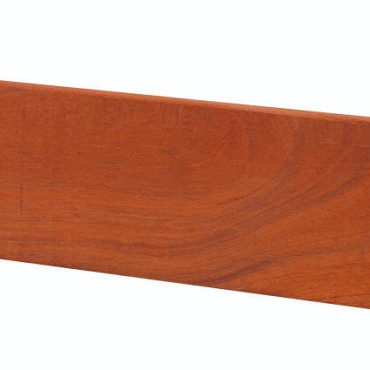 Hardhout angelim vermelho fijnbezaagde plank 2x10x600 cm. ~