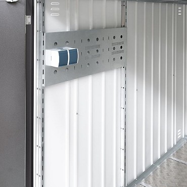 Electro-montagepaneel MiniGarage L, Inclusief 2 schapstaanders ~