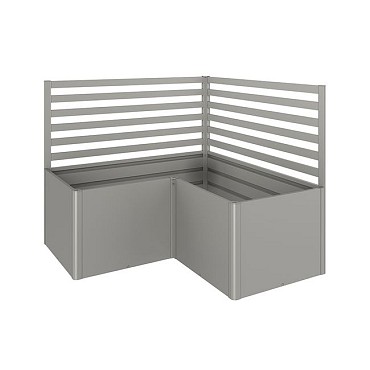 Plantenklimrek (2 Stk) voor L-vorm Gr. L100 zilver-metallic ~