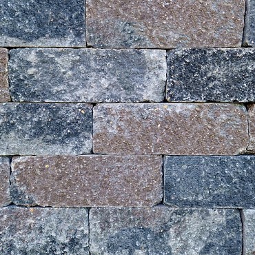 Rockwall Rolde getrommeld 32x13x11 cm. ~