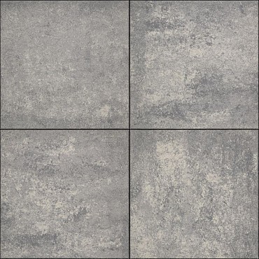 Betontegel Trippel T Grezza nuance 80x80x4 cm. ~