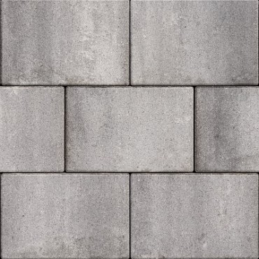 Betontegel donkergrijs gemeleerd 30x20x6 cm. ~