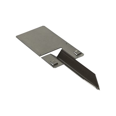 CorTen koppelspies 16,5 cm. incl. 2 zelftappers ~