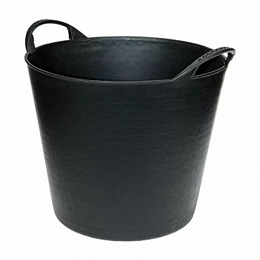 Kuip zwart flexibel 20 liter ~