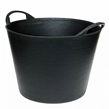 Kuip zwart flexibel 40 liter ~