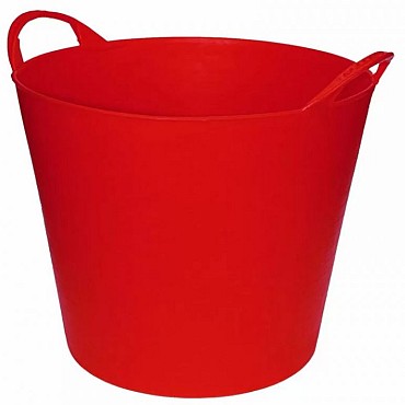 Kuip rood flexibel 20 liter ~