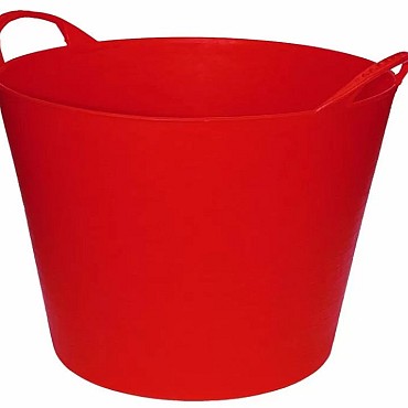 Kuip rood flexibel 40 liter ~