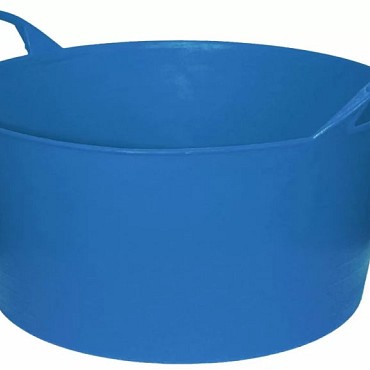 Kuip licht-blauw flexibel 10 liter ~