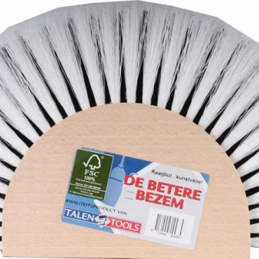 Raagbol kunstvezel haren ~