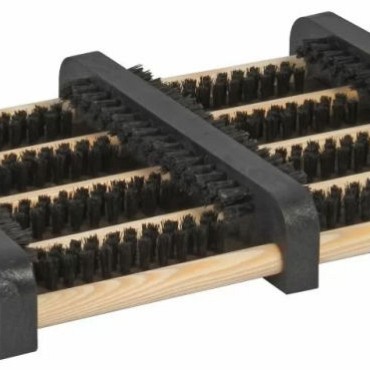 Voetenveger PolyPropyleen/zwart ~