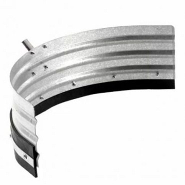 Stalschuiver gebogen zwaar 75 cm ~