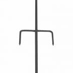 Metalen piket elleboog met aansluiting inwendige draad 3/4 lengte 60cm ~