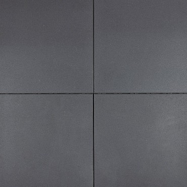 Betontegel Trippel T antraciet 60x60x4 cm. ~