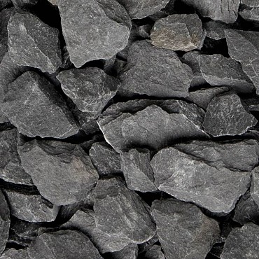 Canadian Slate Black 30-60 mm. zak à 20 kg. ~