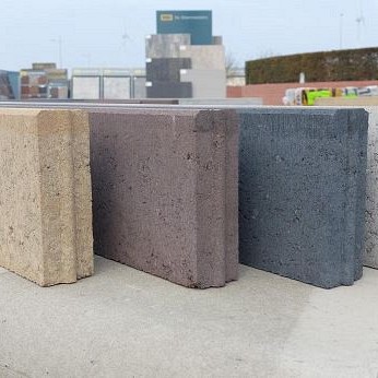 Opsluitband zand beige 100x20x6 cm ~