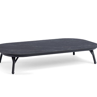 Nora Coffee Table Large Trespa Marble 140x80x35 cm. ~