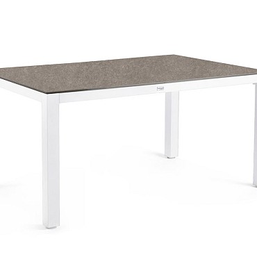 Briga Dining Table Trespa Dark Basalt 160x90 cm Charcoal ~