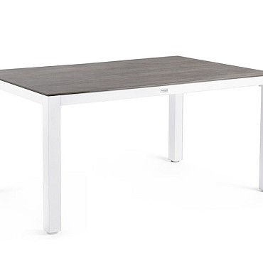 Briga Dining Table Trespa Forest Grey 160x90 cm Charcoal ~
