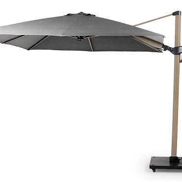 Duraflex Parasol 300x400 cm Woodlook ~