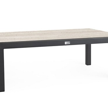 Markos Coffee Table Trespa Travertin Charcoal ~