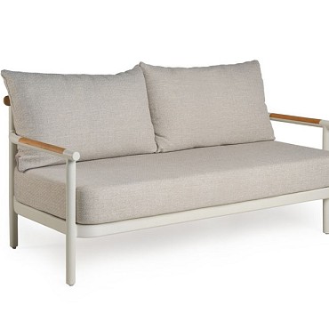 Hiuri Lounge 3-Seater Creme White ~