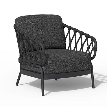 Natal Lounge Chair Charcoal ~