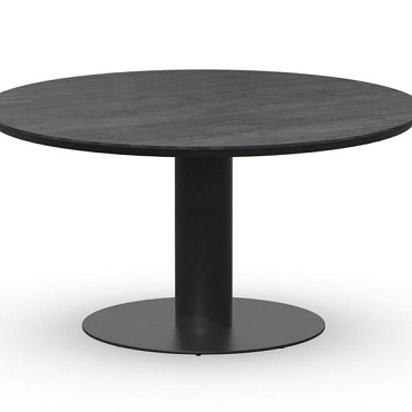 Moreno Dining Table Trespa Forest Grey 150 cm  Charcoal ~