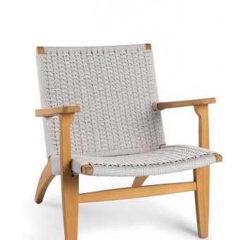 Siësta Lounge Chair Creme White ~