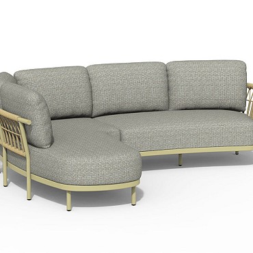 Fresca Lounge Set Organic Complete Right Olive Green ~