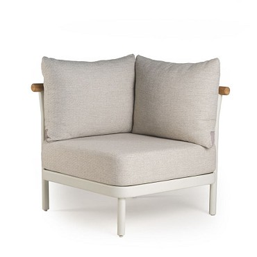 Hiuri Lounge Small Corner Creme White ~