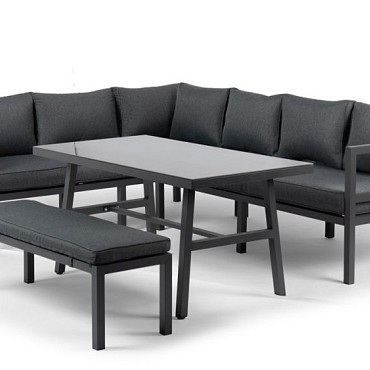 Brooklyn Lounge Set Charcoal  ~