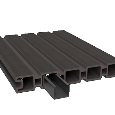 Dual Straight Rhombus Graphite Black 200x20x2,7 cm. ~