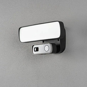 PowerLED App controlled Smartlight Floodlight camera 230V/10W/5000K 28x13cm met instelbare stralingshoek en bewegingsmelder ~