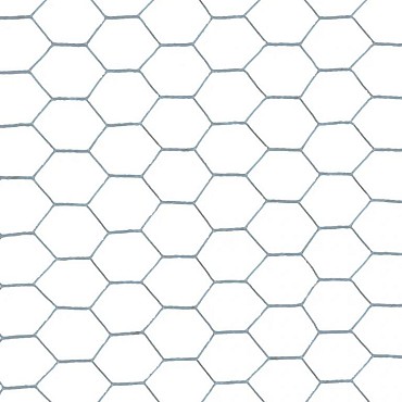 TTX Zeskant gegalv. 1000x25x0,8mm 25 mtr ~