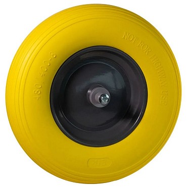 Wiel Hummer compleet SOFT Geel Nooit Meer Lek ~