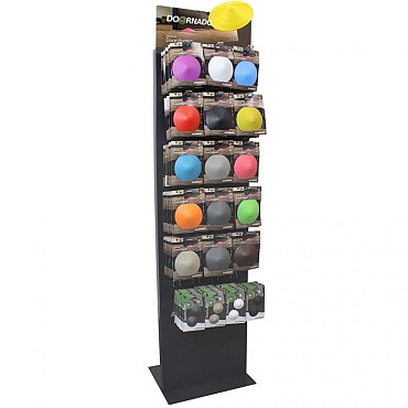 Deurstopper Display metaal 15x5st deurstopper / 4x10 muurbeschermer ~