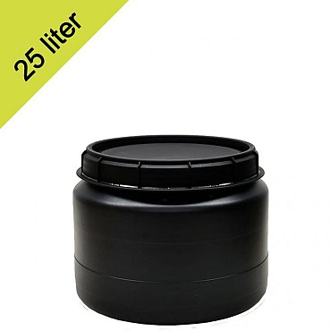 Opbergvat 25 liter ø 39 x h.30 cm ~