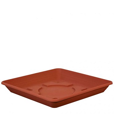 Onderzetter Nora 20x20cm terracotta ~