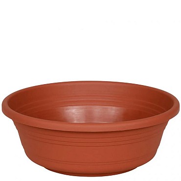 Plantschaal Jessica d35cm terracotta ~