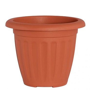 Bloempot Azteki d50cm terracotta ~